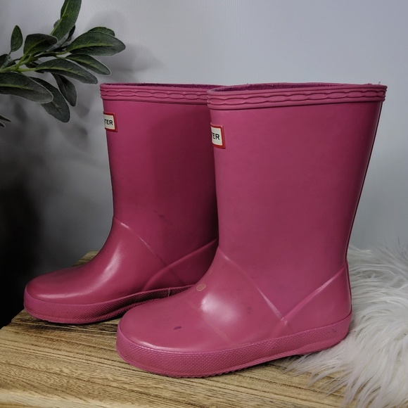 HUNTER Original First Classic rainboot bright pink - Picture 4 of 8